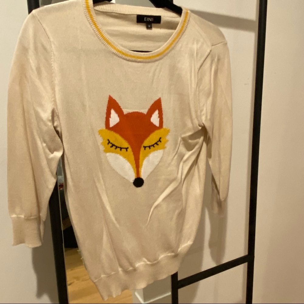 EINII Fox sweater